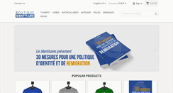 Desktop Screenshot of boutique-identitaire.com
